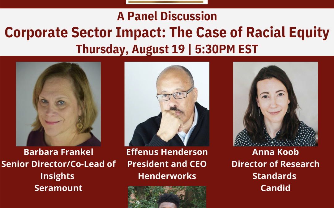 WATCH: Corporate Sector Impact: The Case of Racial Equity